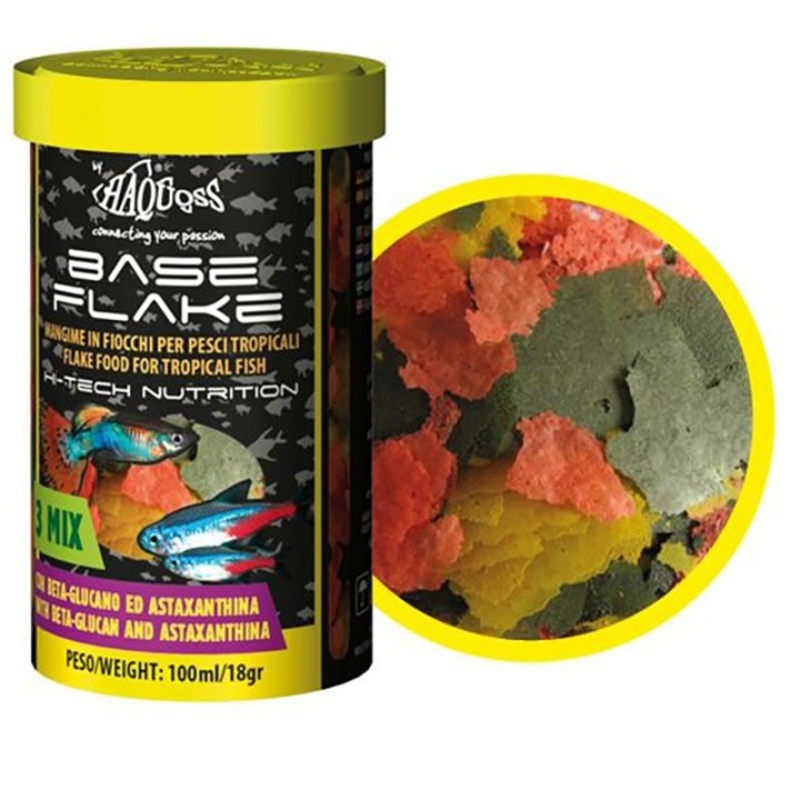 Haquoss Base Flake For Aquarium Fish 100Ml