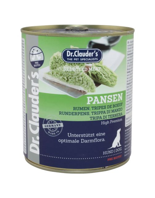 Dr Clauder Dog Can Tripe 800G
