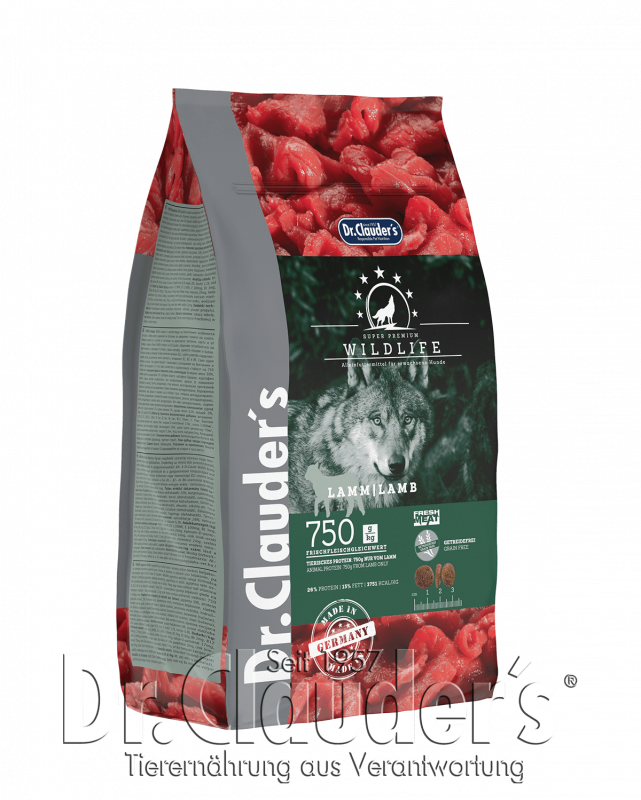 Dr.Clauder'S Dog Wild Life Lamb 2Kg