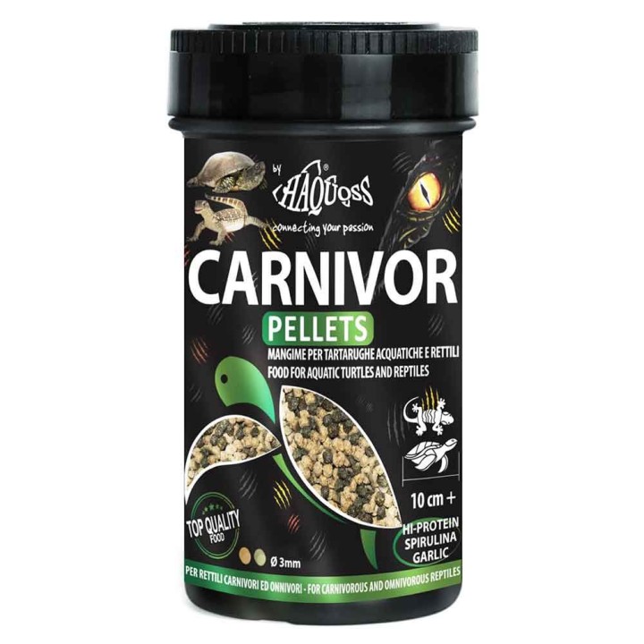 Haquoss Carnivor Pellets-Food For Aquatic Turtles And Reptiles 1000Ml