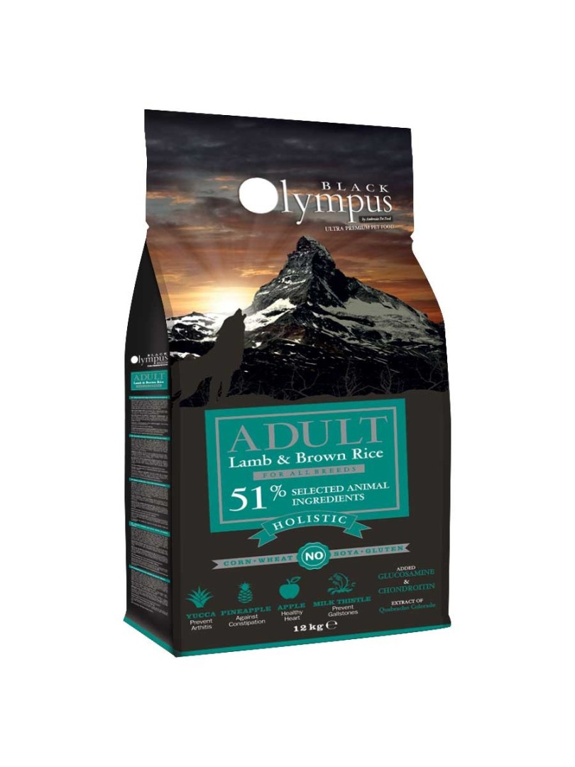 Black Olympus Lamb And Brown Rice - 12Kg