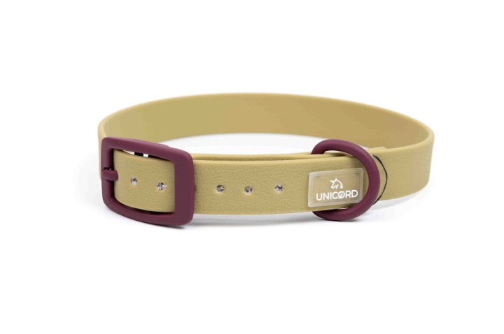 Unicord Collar Olive/Bordeaux L