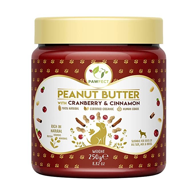 Pawfect Peanut Butter With Cranberry Cinnamon 100 Gr.