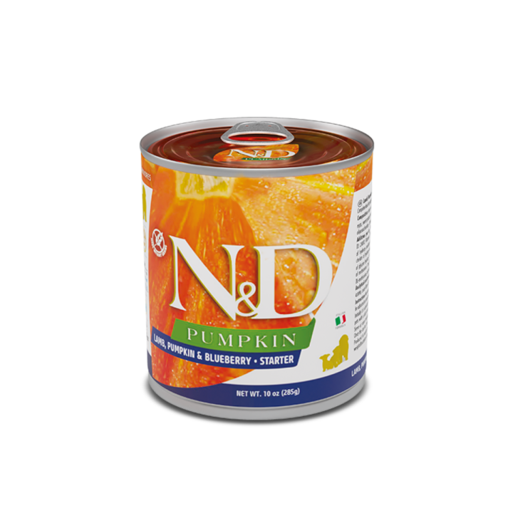 Farmina N&D Pumpkin Dog Lamb & Blueberry Starter 285G