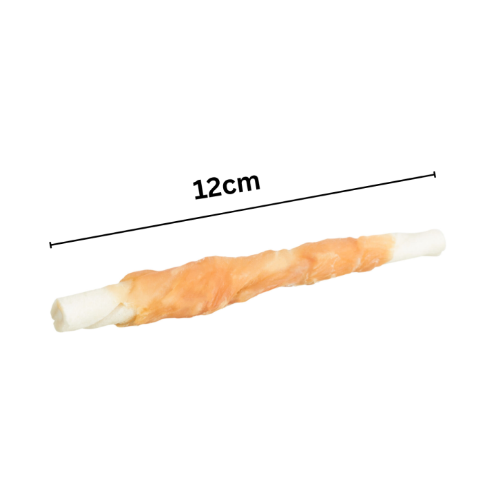 Trixie Denta Fun Chicken Chewing Roll, 12 Cm, 11 G