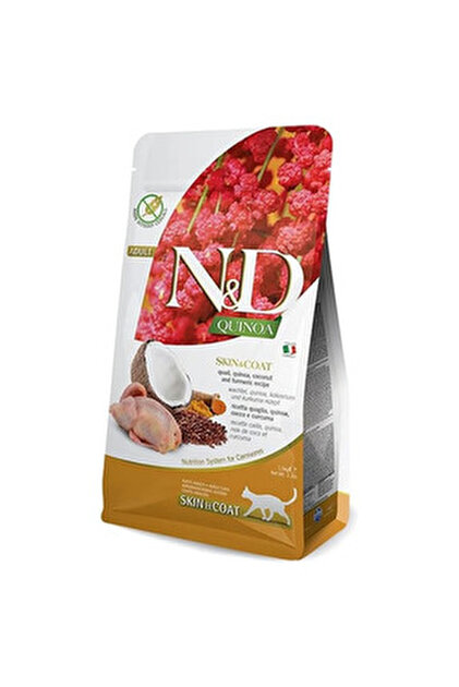Farmina N&D Quinoa Cat - Skin & Coat Quail 1.5Kg