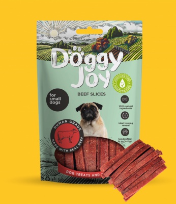 Doggy Joy Beef Slices 55Gr