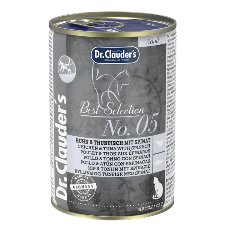 Dr. Clauder's Best Filet Adult No. 05 400G Chicken & Tuna