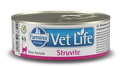 Farmina Vet Life Cat Wet Food Struvite 85G
