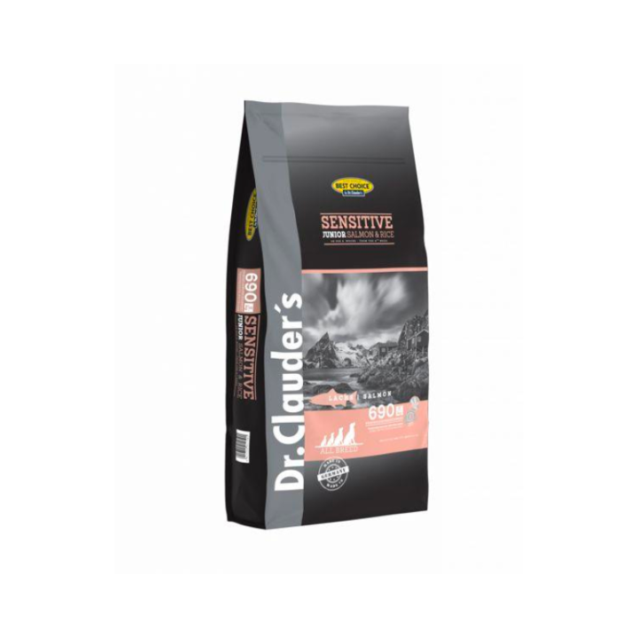 Dr. Clauder’s Junior Salmon & Rice 12.5Kg