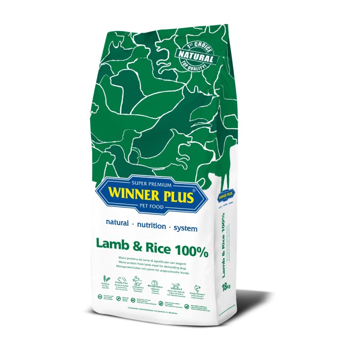 Winner Plus Lamb & Rice 3kg