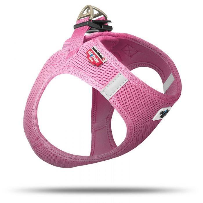 Curli Air Mesh Step-in Harnesses Pink Large