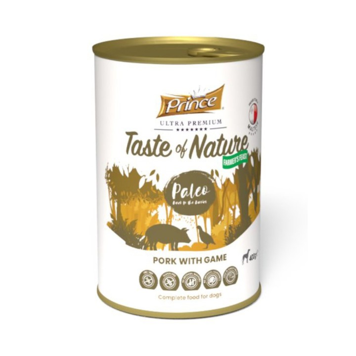 Prince Taste Of Nature Paleo Pork & Game 800 gr