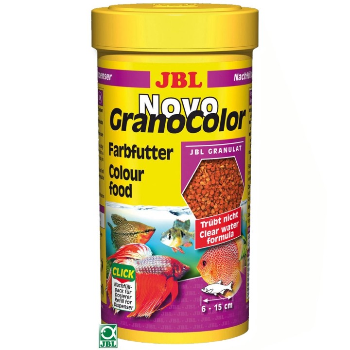 Jbl Novogranocolor (Refill) 250Ml De/Uk - Fish Food