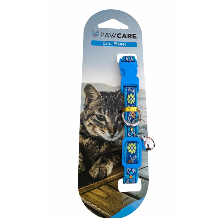 Paw Care Cat Collar Multi Flowers