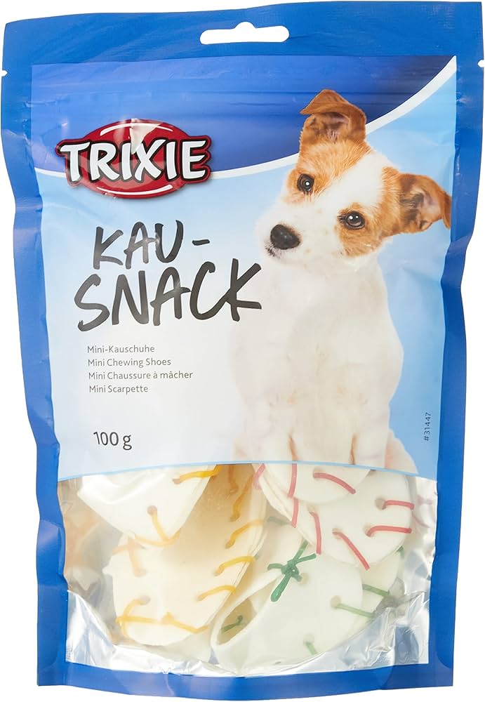 Trixie Denta Fun Dog Snack Chewing Shoes, 10 Pcs/100 G
