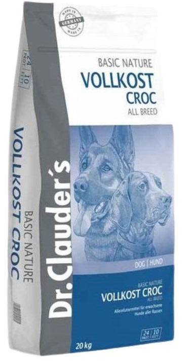 Dr. Clauder'Sbasic Nature Vollkost Croc 20Kg