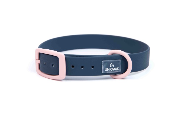 Unicord Collar Blue Navy/Pink L
