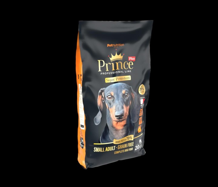Prince Plus Super Premium Line Adult Small Grain Free 20kg