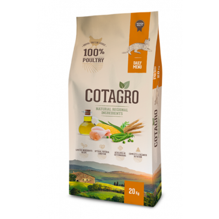 Cotagro Cat Food Daily Menu 20Kg