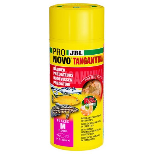 Jbl Pronovo Tanganyika Flakes M 250Ml - Fish Food
