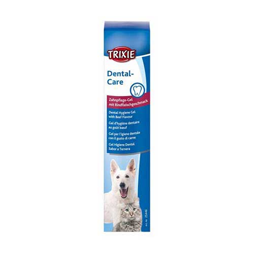 Trixie Dental Hygiene Gel With Beef Flavour, Dog/Cat, 100 G