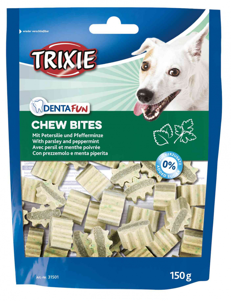 Trixie - Chew Bites With Parsley And Peppermint 150G