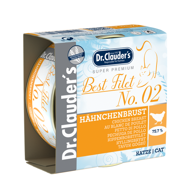 Dr. Clauder's Best Filet No. 02 Chicken Breast 70g