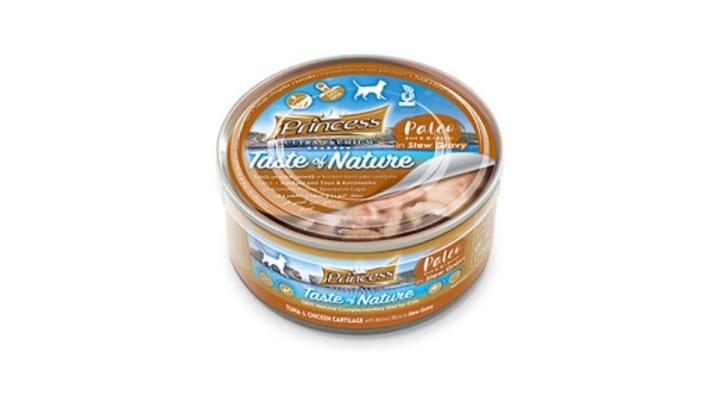 Princess T.P.D. Tuna, Chicken Cartilage With Brown Rice In Stew Gravy 170G(24)