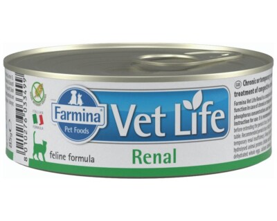 Farmina Vet Life Cat Wet Food Renal 85G