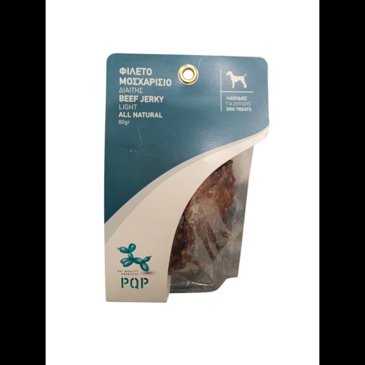 PQP Natural Diet Beef Fillet for Dogs 80gr