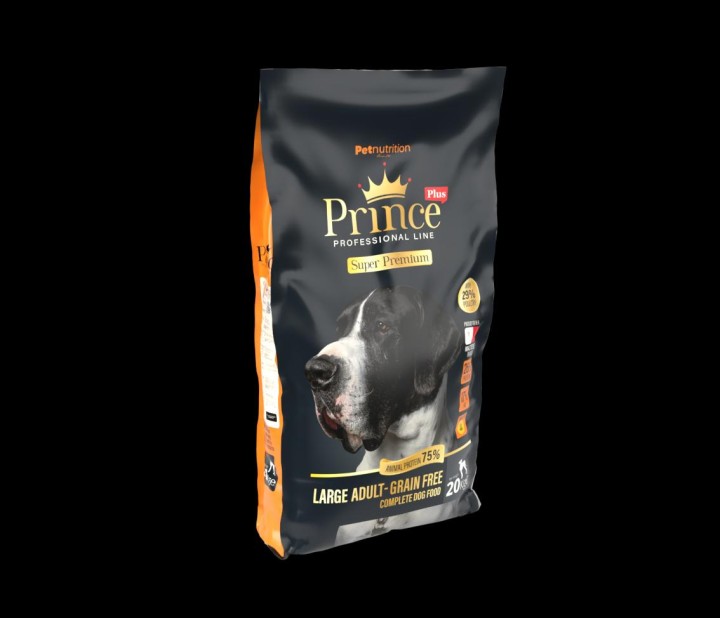 Prince Plus Super Premium Line Adult Large Grain Free 20kg