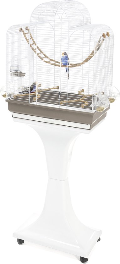 Imac Gabbia Fiona Deluxe White/Taupe bird cage