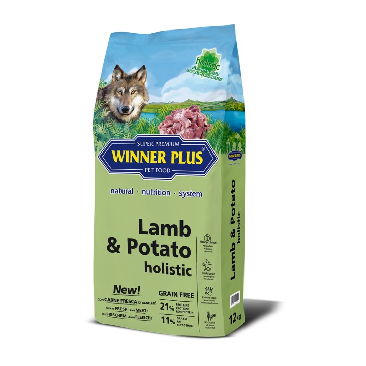 Winner Plus Lamb & Potato Holistic 2kg