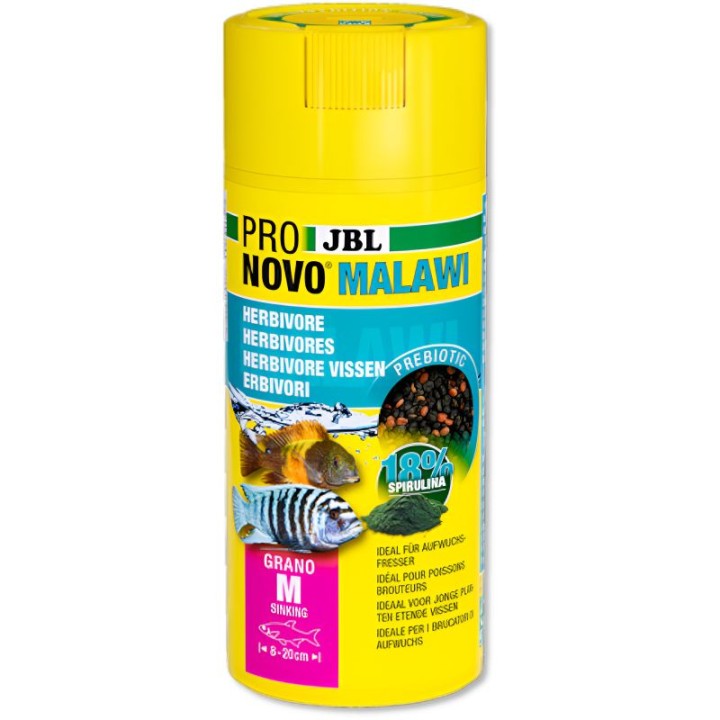 Jbl Pronovo Malawi Grano M 250Ml Click - Fish Food