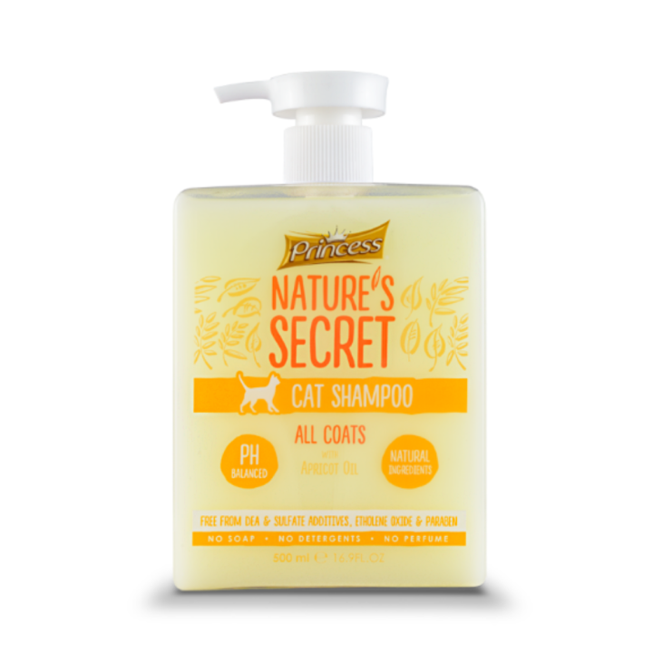 Princess N.S.Cat Shampoo All Coats With Apricot Oil 500Ml