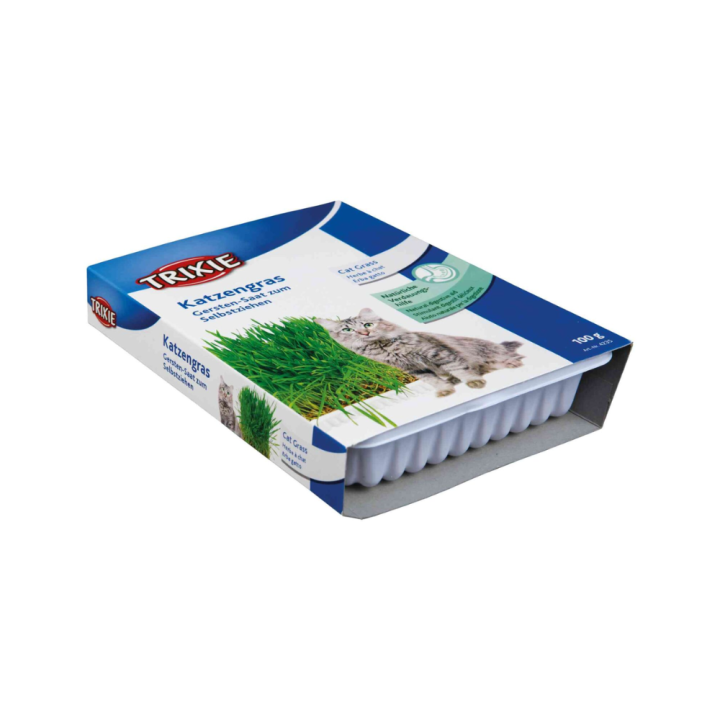 Trixie Cat Grass Dish, Bowl/Approx. 100 G