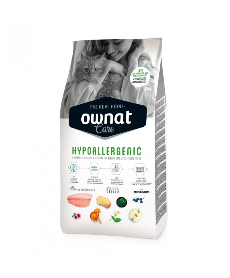 Ownat Care Hypoallergenig (Cat) 3 Kg