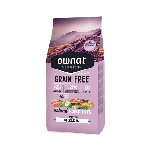 Ownat Grain Free Prime Sterilized ( Cat) 8Kg