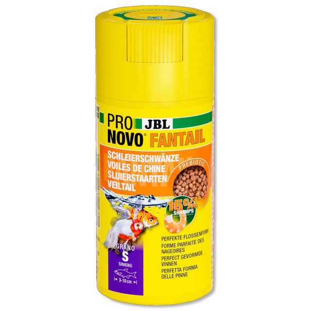 Jbl Pronovo Fantail Grano S 100Ml Click - Fish Food