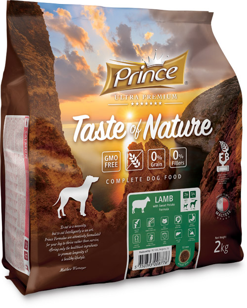 Prince Taste Of Nature Lamb Small Breed 2kg