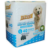 Prince Training Pads 60 X 90 Baby Powder