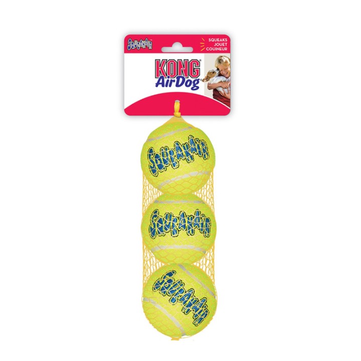 Kong Air Squeaker Tennis Md X3