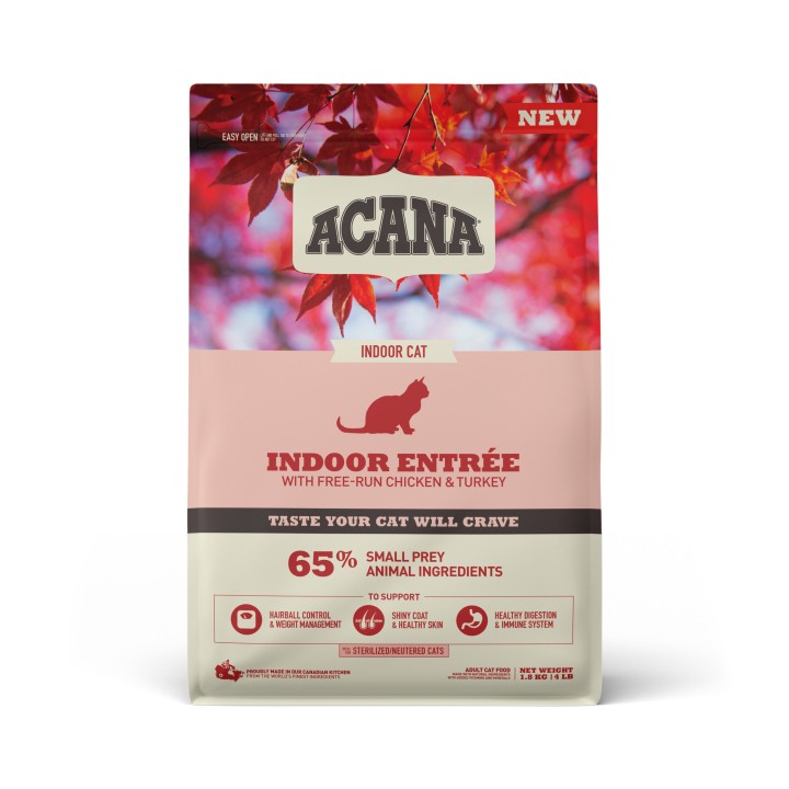 Acana Indoor Entree Cat - 1.8Kg