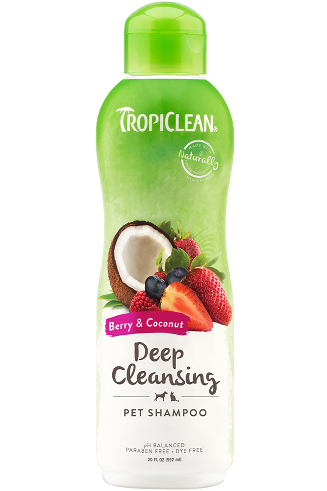 Tropiclean Shampoo For Dogs Berry & Coconut 355ml
