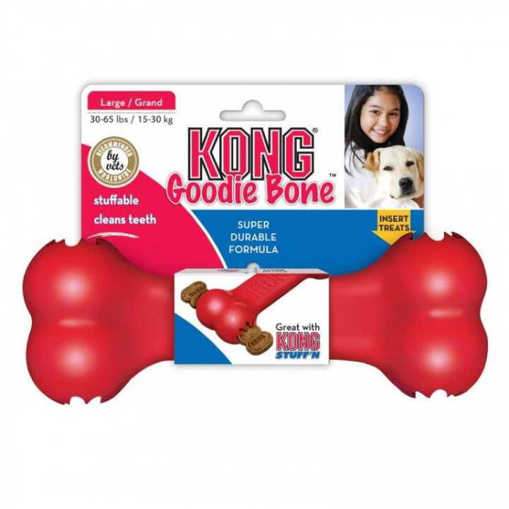 Planet KONG Goodie Bone red