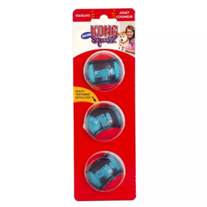 Kong Squeezz Action Red Medium