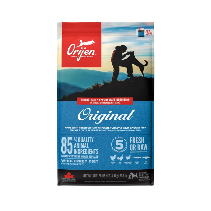 Orijen Original Dry Dog Food 11.4Kg - 2Kg