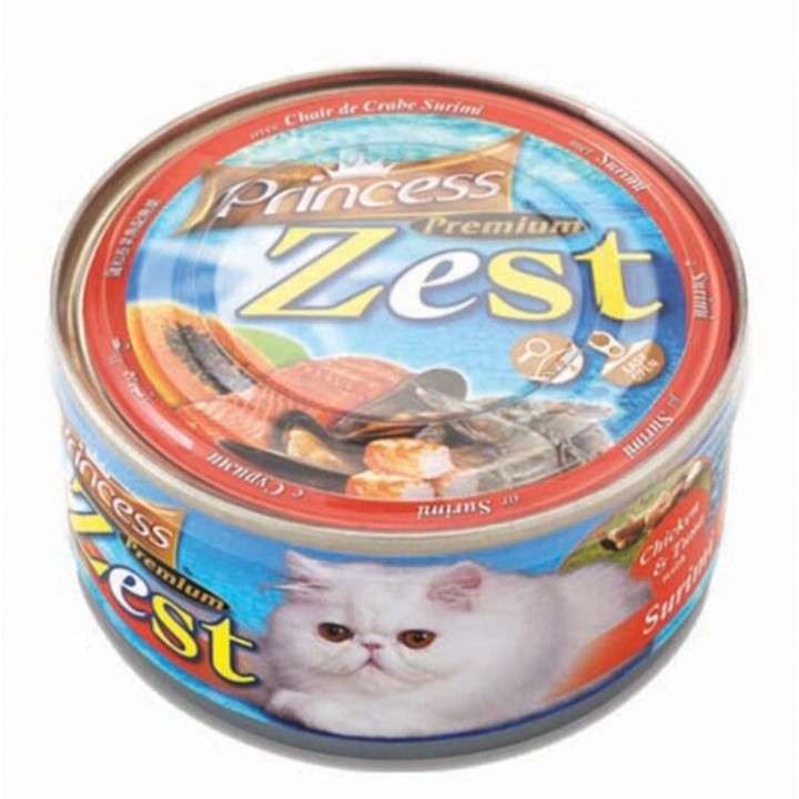Princess Premium Zest Chicken & Tuna With Surimi - 170G