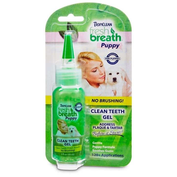Tropiclean Fresh Breath Puppy - Clean Teeth Gel - 100gr